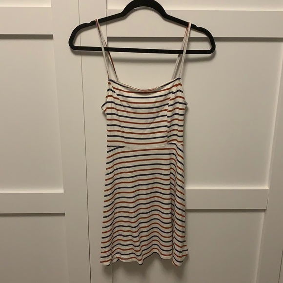 Spaghetti strap stripped forever 21 dress - Picture 1 of 1